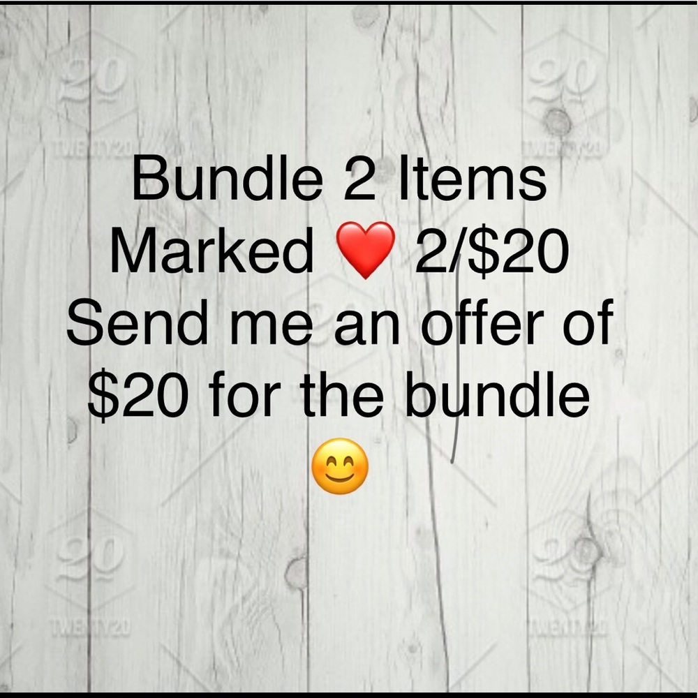 ❤️ 2/$20 SALE